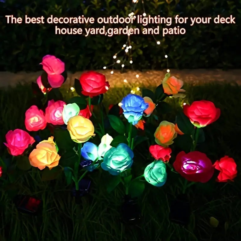 Magic Hue Solar Rose Lights