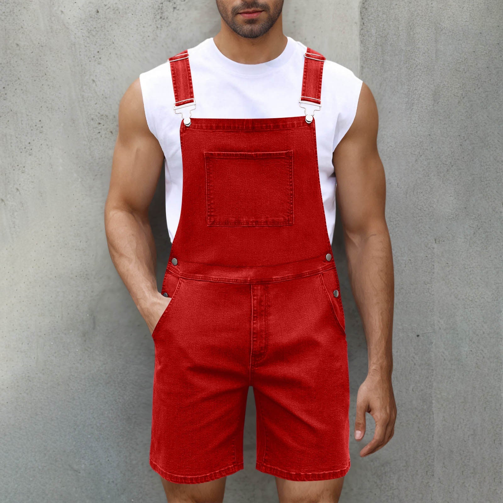 Cuddlecore Denim Shortalls