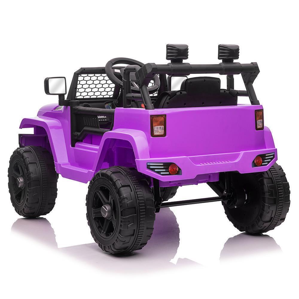 1-Seater Kids Electric Car with Remote Control and 4 Wheels - 12V Ride on Toy