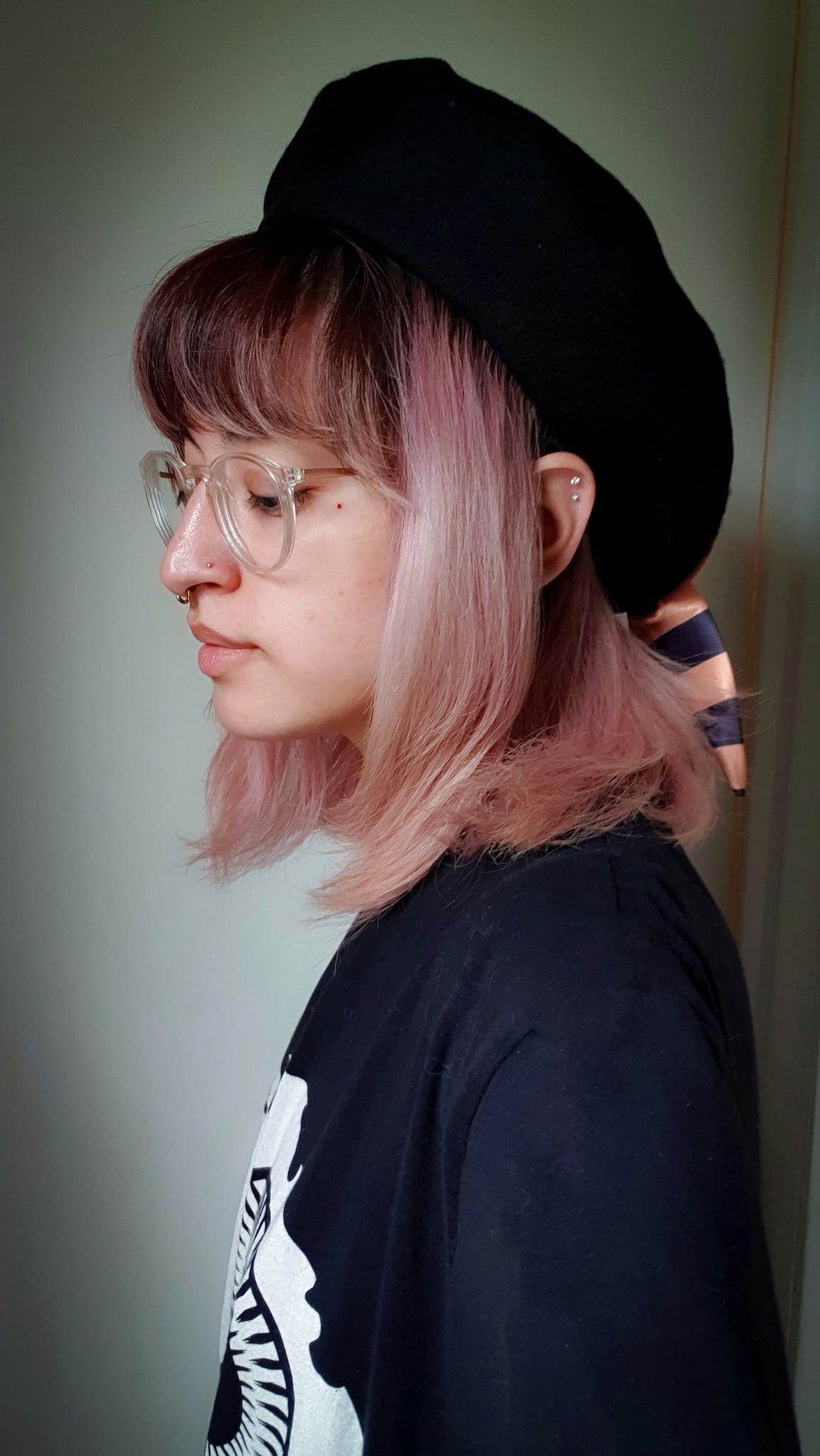 Home Sweet Home Haunted House Wool Beret