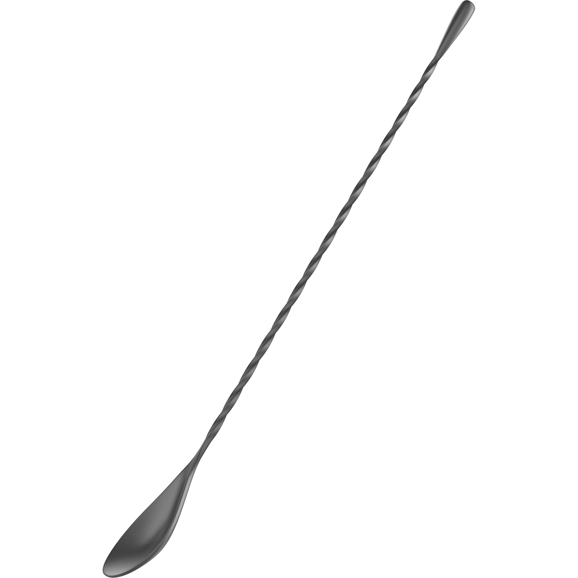 COCKTAILIER 12" Bar Spoon - Right Handed - Black