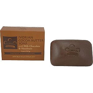, (Nubian Heritage) Nubian Ivorian Cocoa Butter Bar Soap, 5 Oz