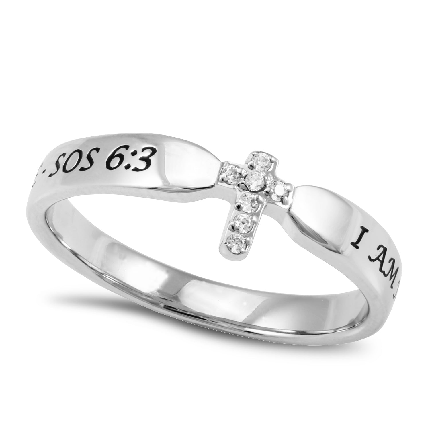 CZ Tiny Tip Ring