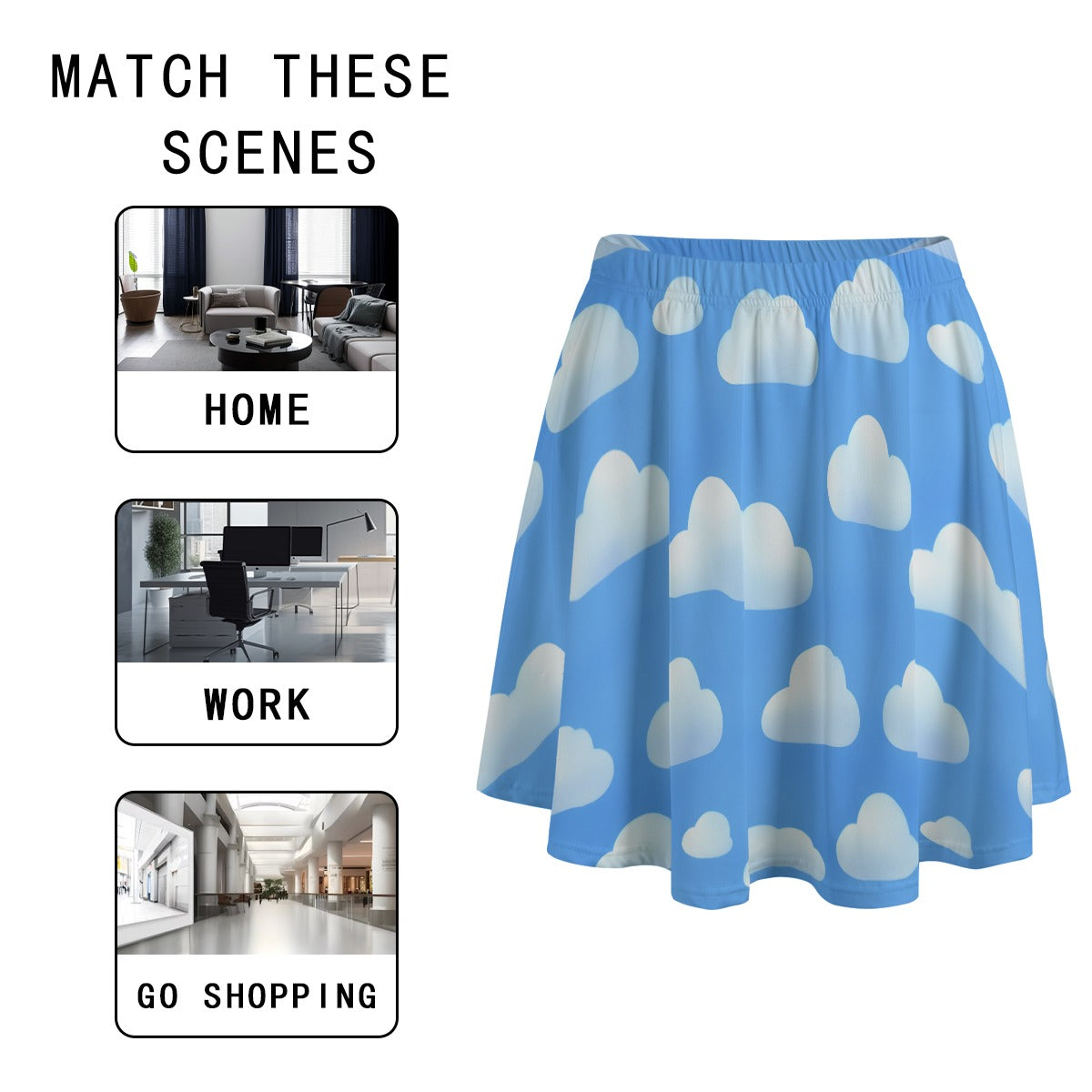 Dreamy Skies Play Skirt