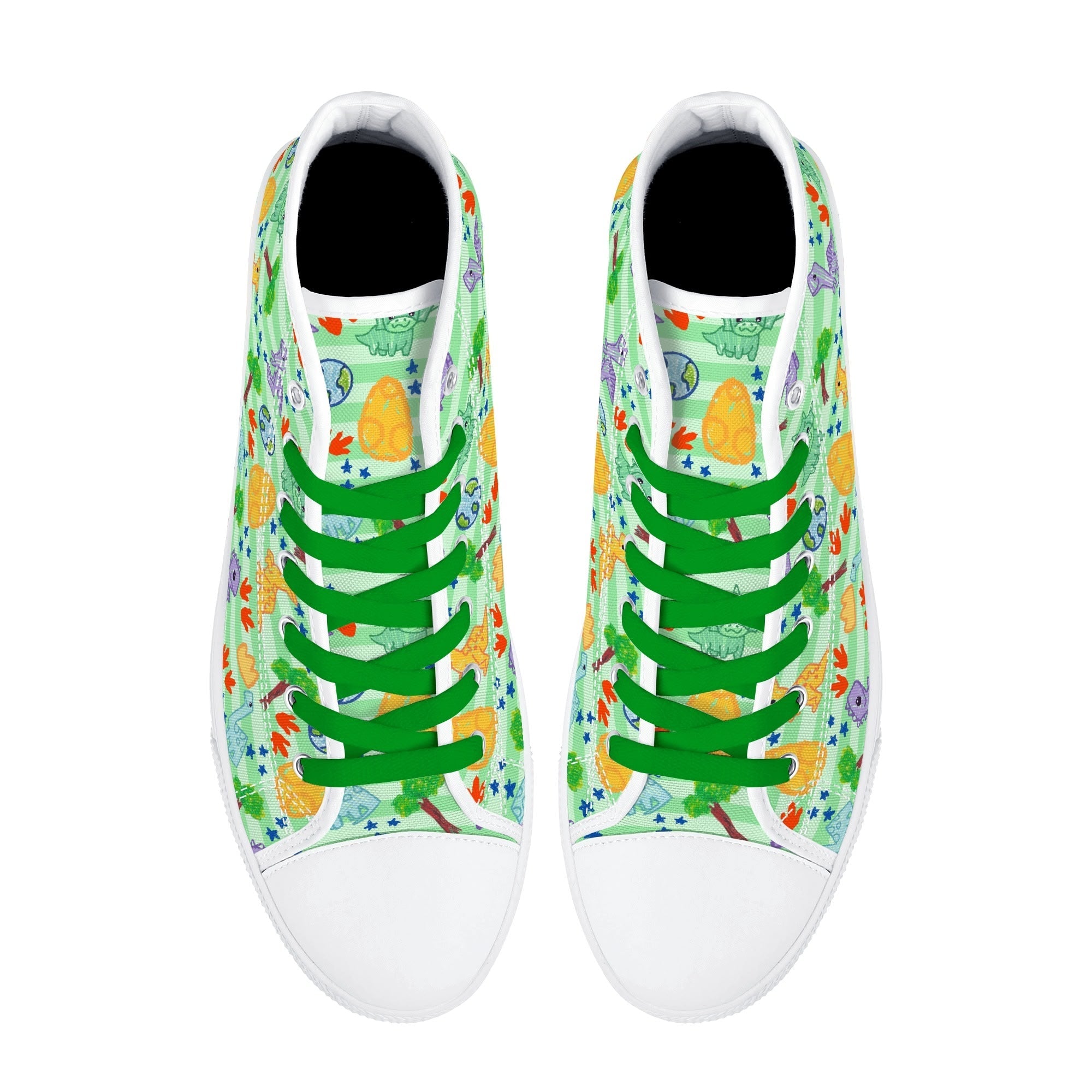 Dino Doodles Unisex High Tops