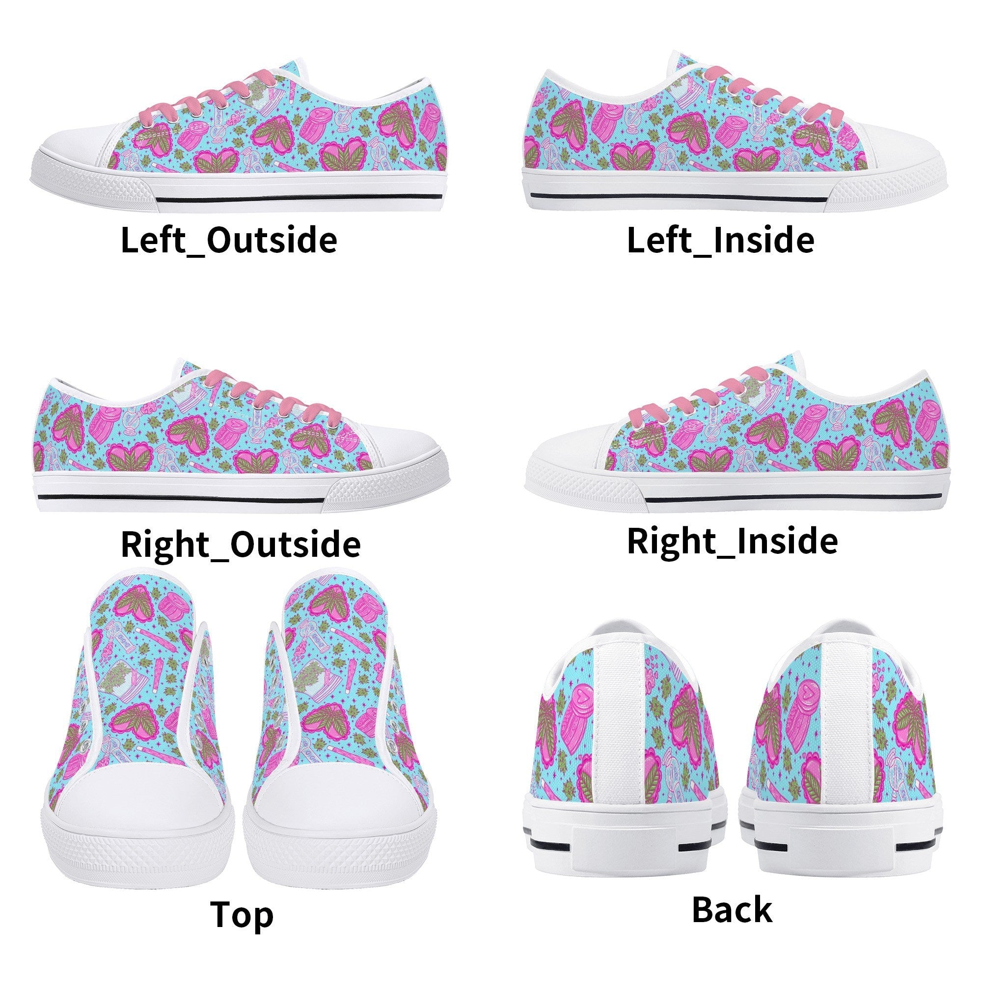 Puff Puff Play Low Top Sneakers