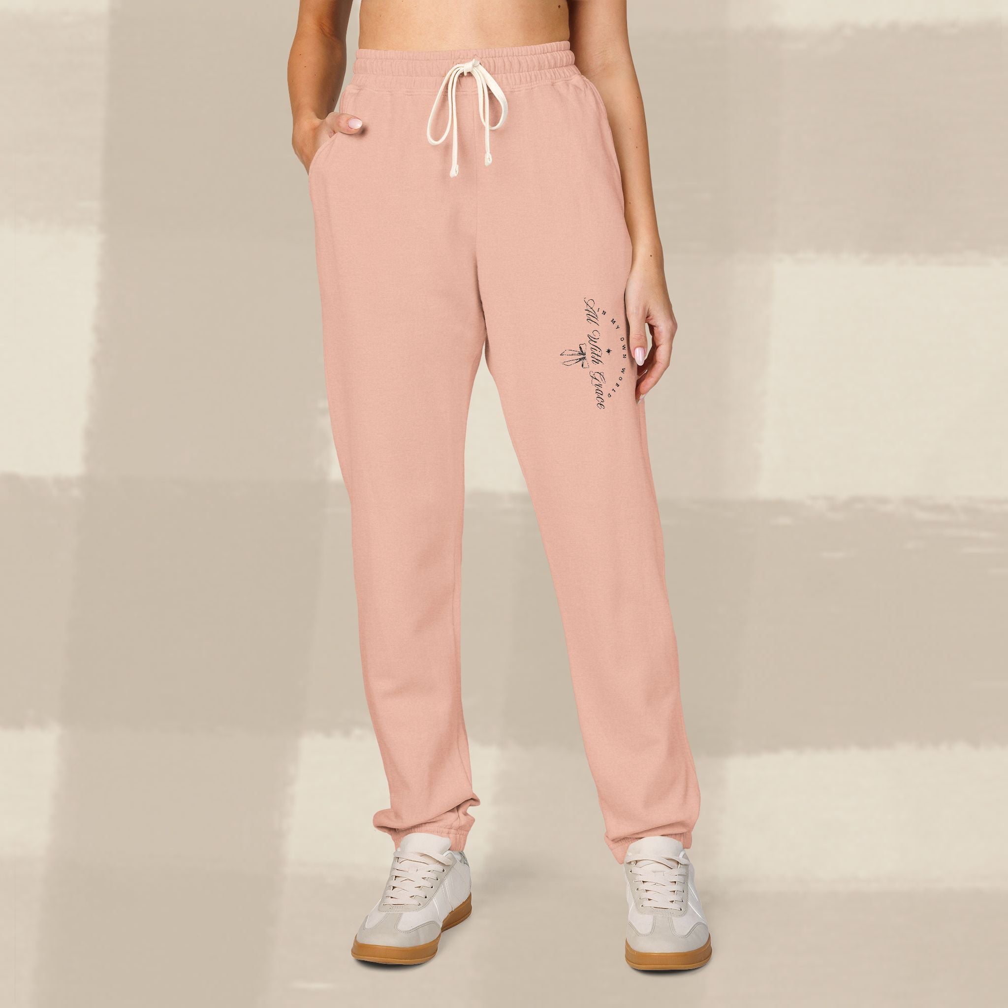 "WITH GRACE" LANDSCAPE SWEATS X DARK TYPE