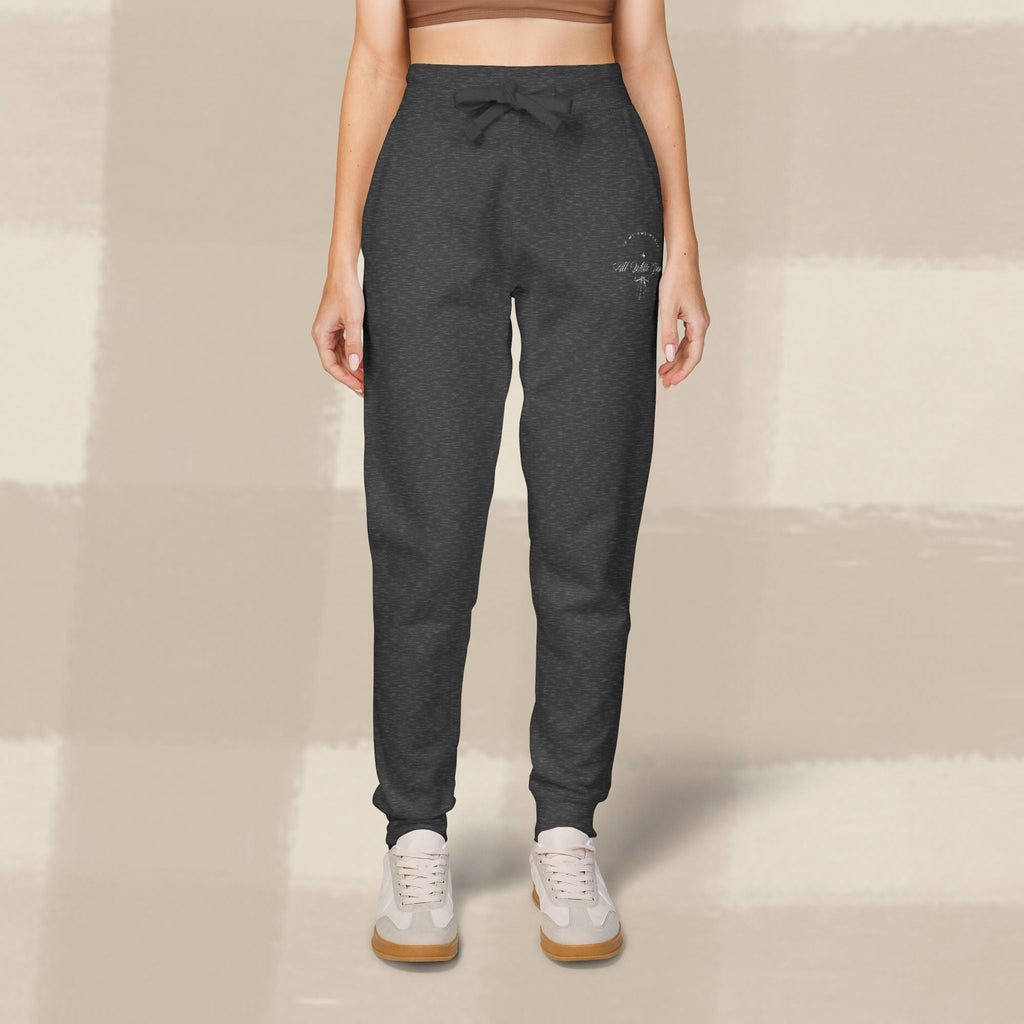 "WITH GRACE" JOGGERS X EGGSHELL EMBROIDERY