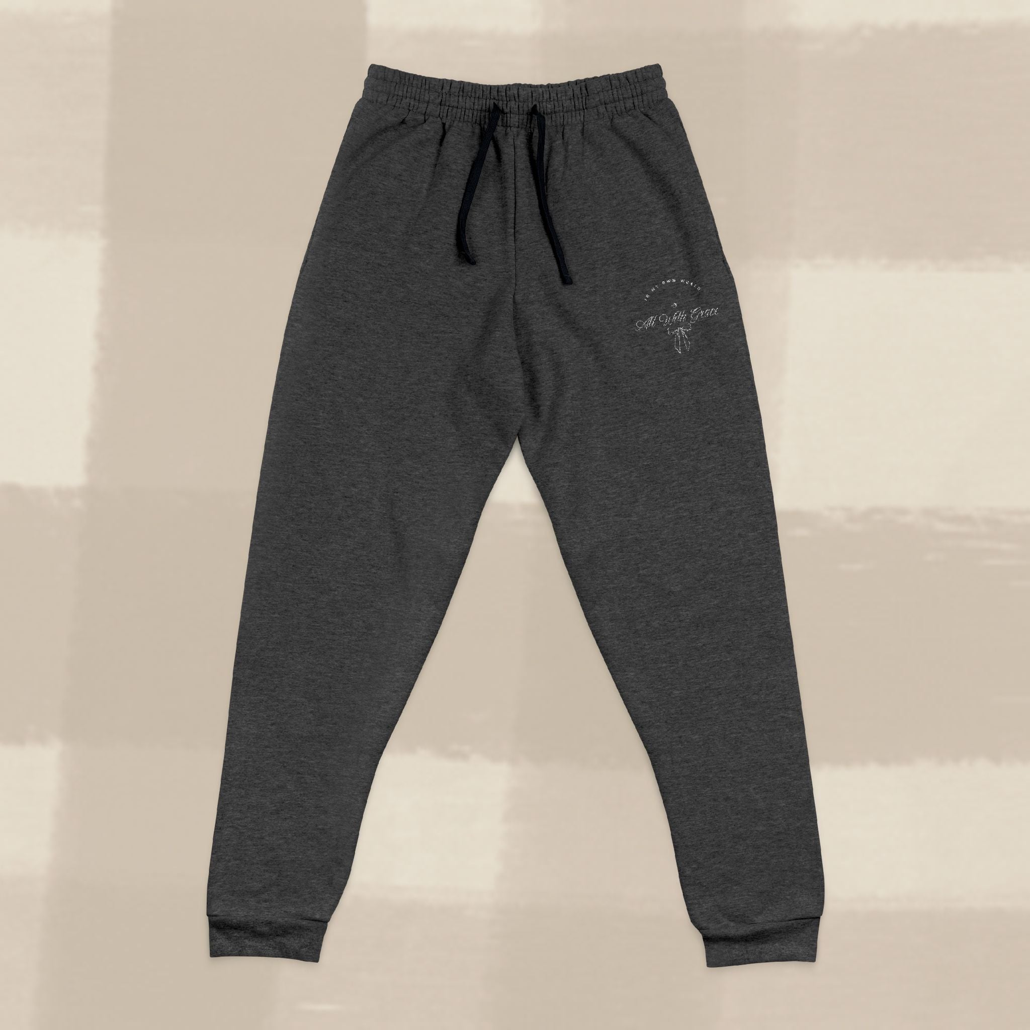 "WITH GRACE" SWEATPANTS X EGGSHELL EMBROIDERY