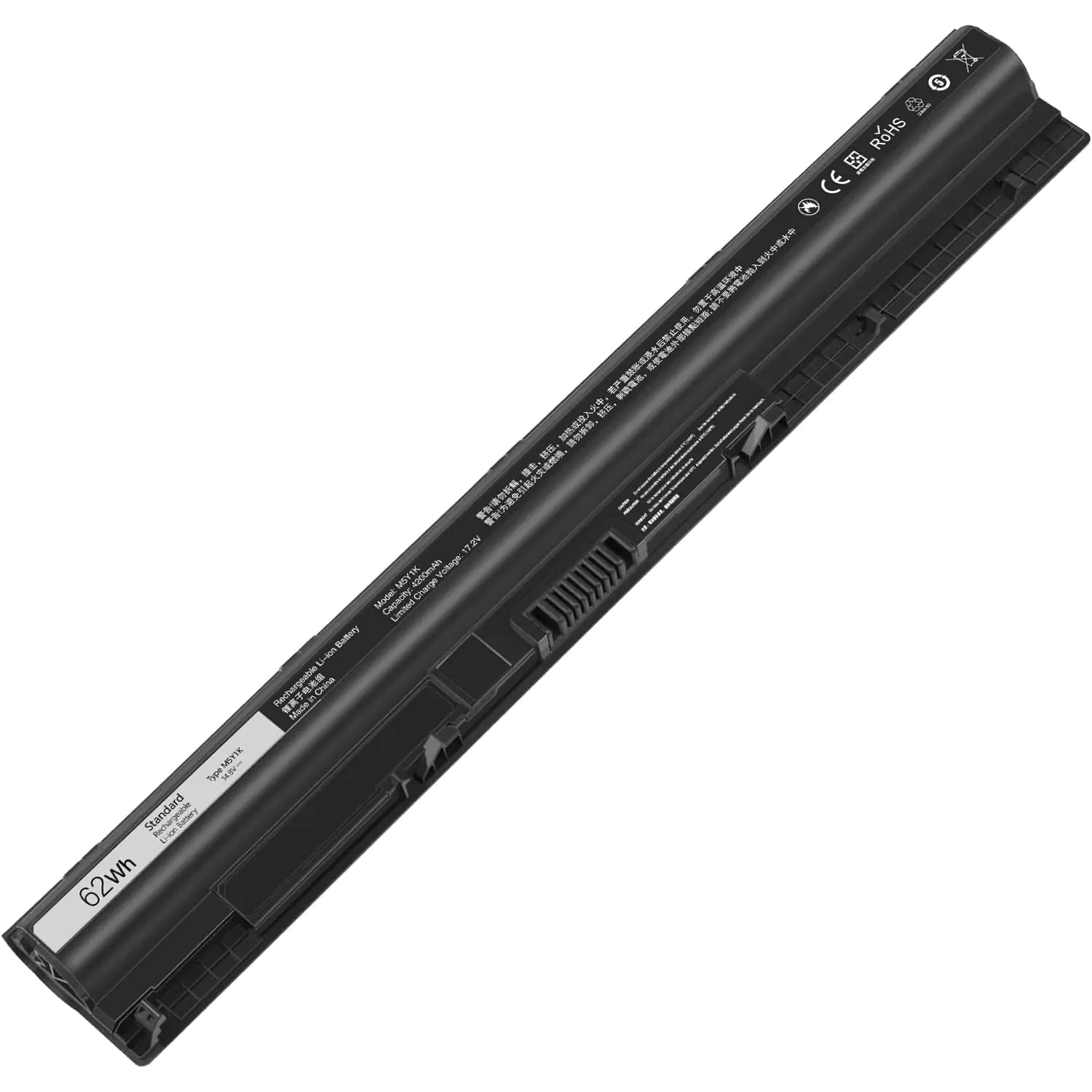 62Wh M5Y1K Laptop Battery Replacement for for Dell Inspiron 14 15 17 5000 3000 Series 5559 5558 3551 3451 3558 i3558 3567 5755 5756 5458 5759 5758 5759 WKRJ2 HD4J0 GXVJ3 07G07 6YFVW K185W