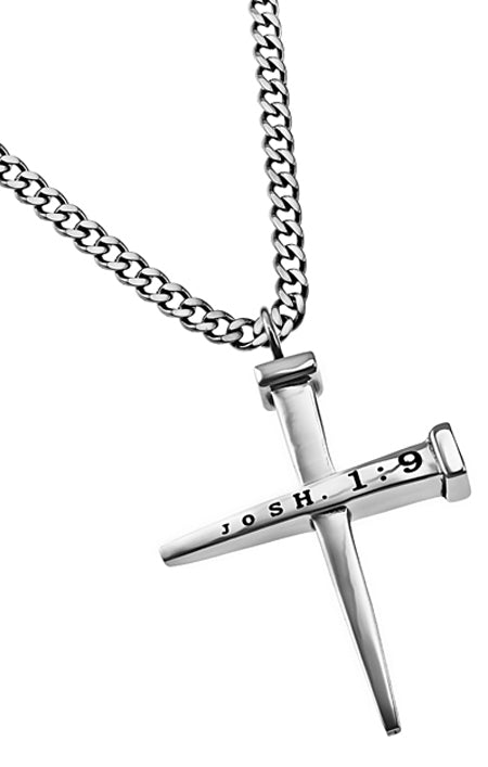 2 Nail Cross Necklace