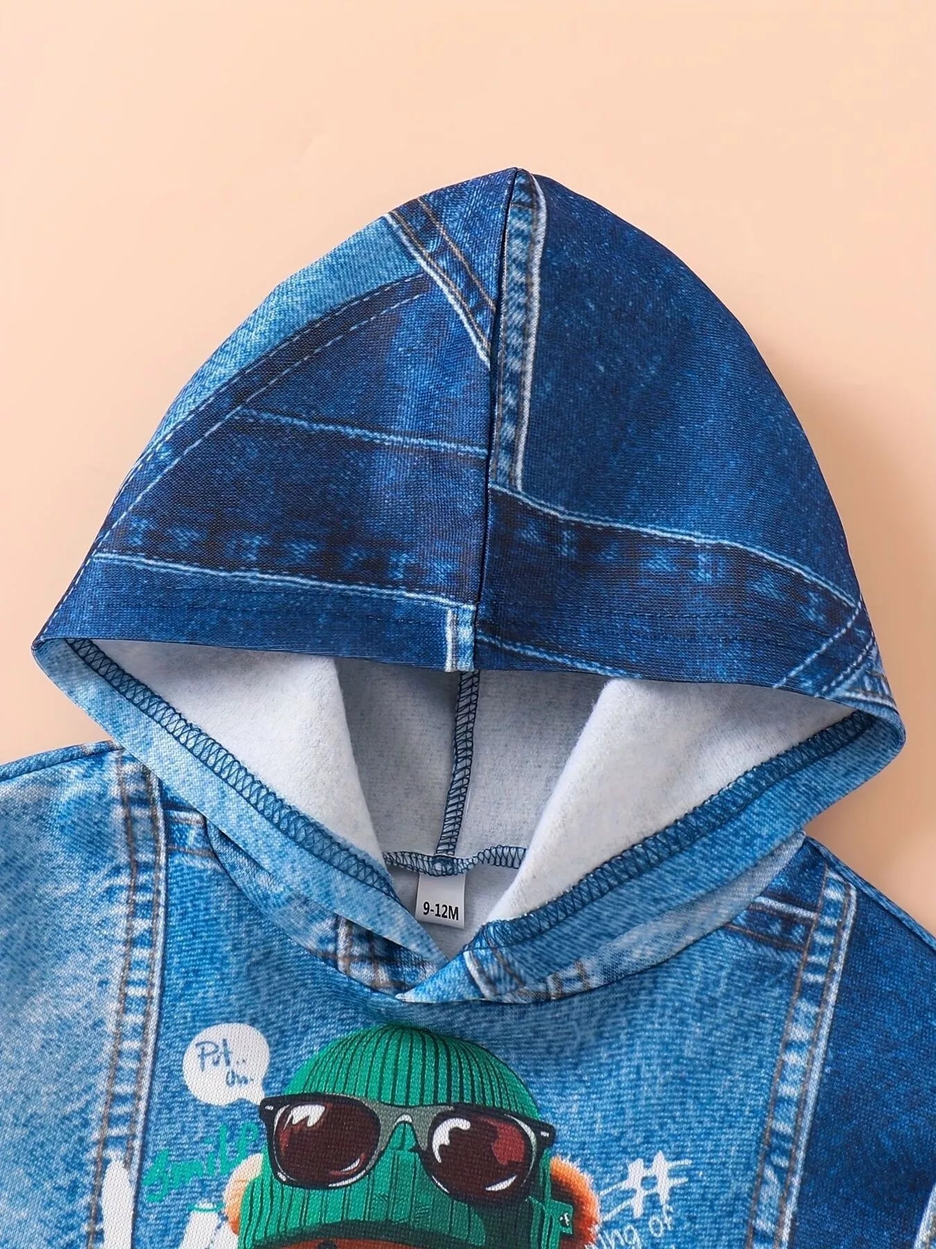 Children's Bear Hoodie and Pants Set