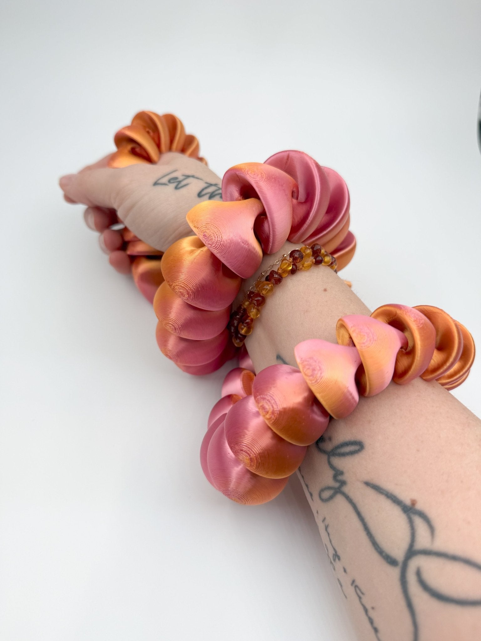 32-Inch Articulated Snake – 3D Printed, Fidget Toy