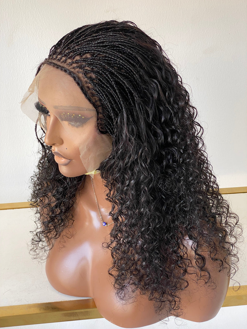 100% Human Hair Deep Wave Wig "HD Full Lace" (Erupta)
