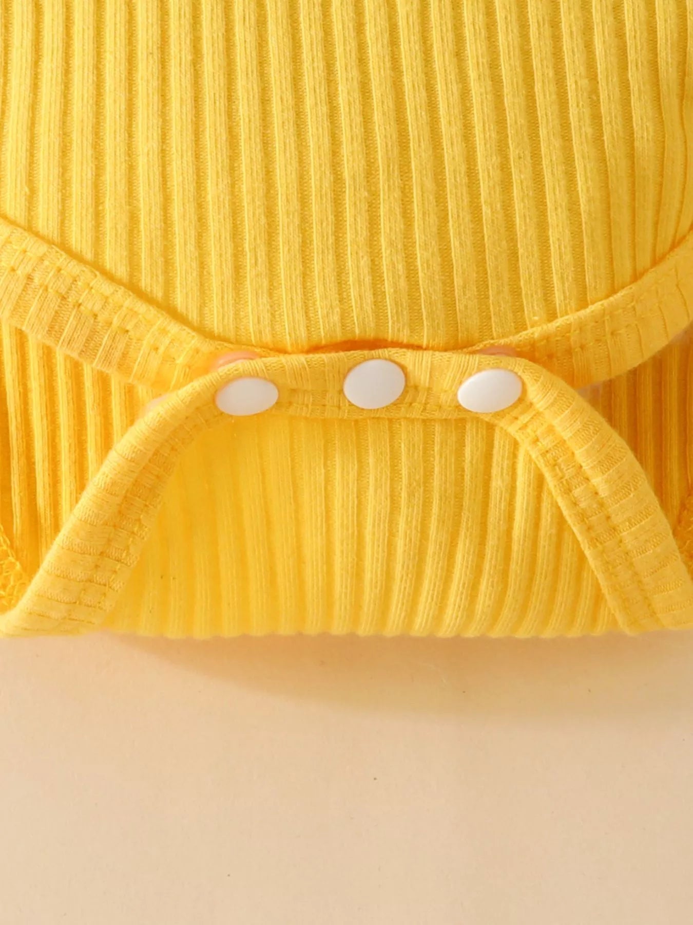 Children's Ruffled Bodysuit and Sunflower Pants Set