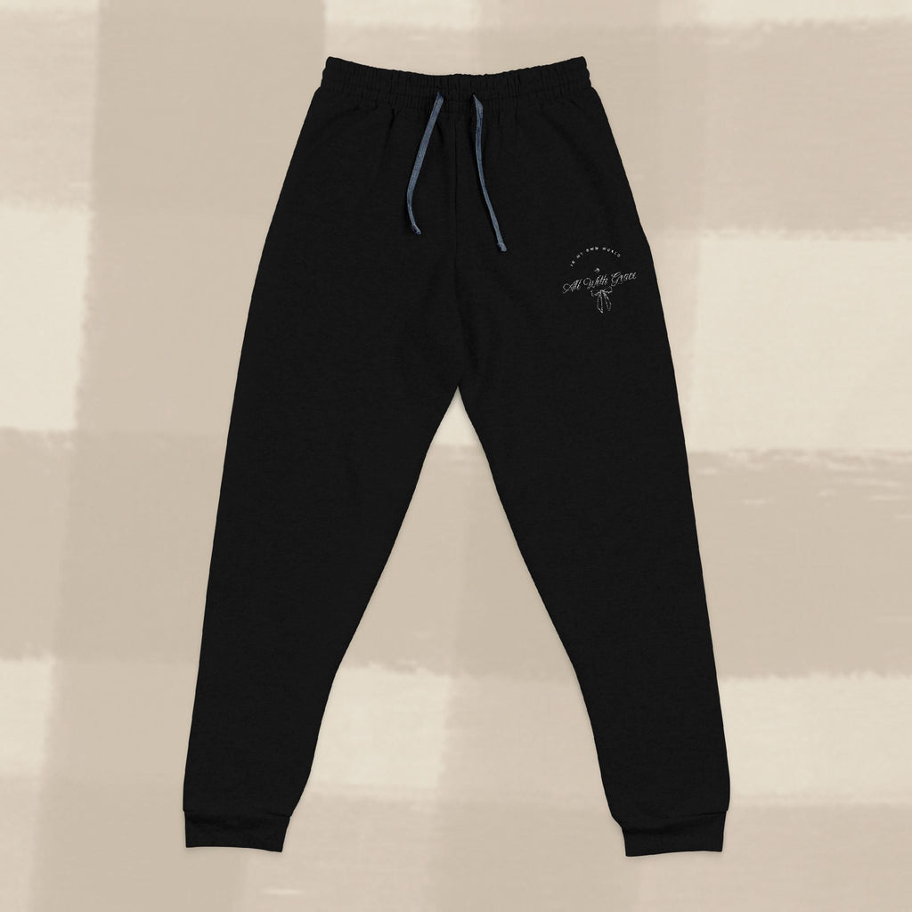 "WITH GRACE" SWEATPANTS X EGGSHELL EMBROIDERY