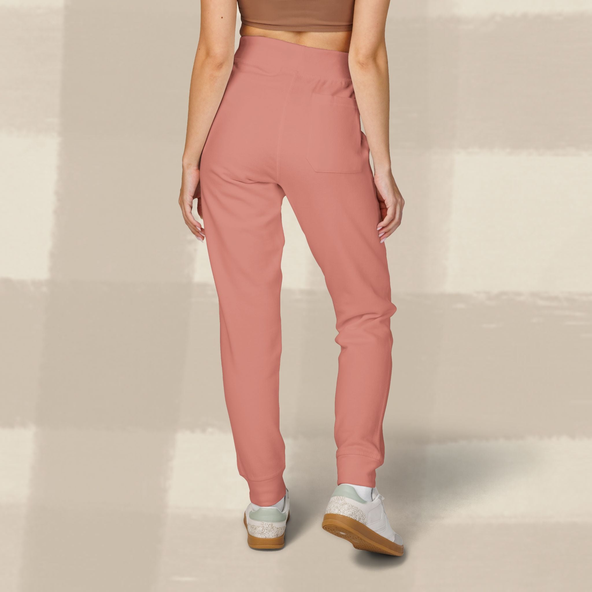 "WITH GRACE" JOGGERS X PINK EMBROIDERY