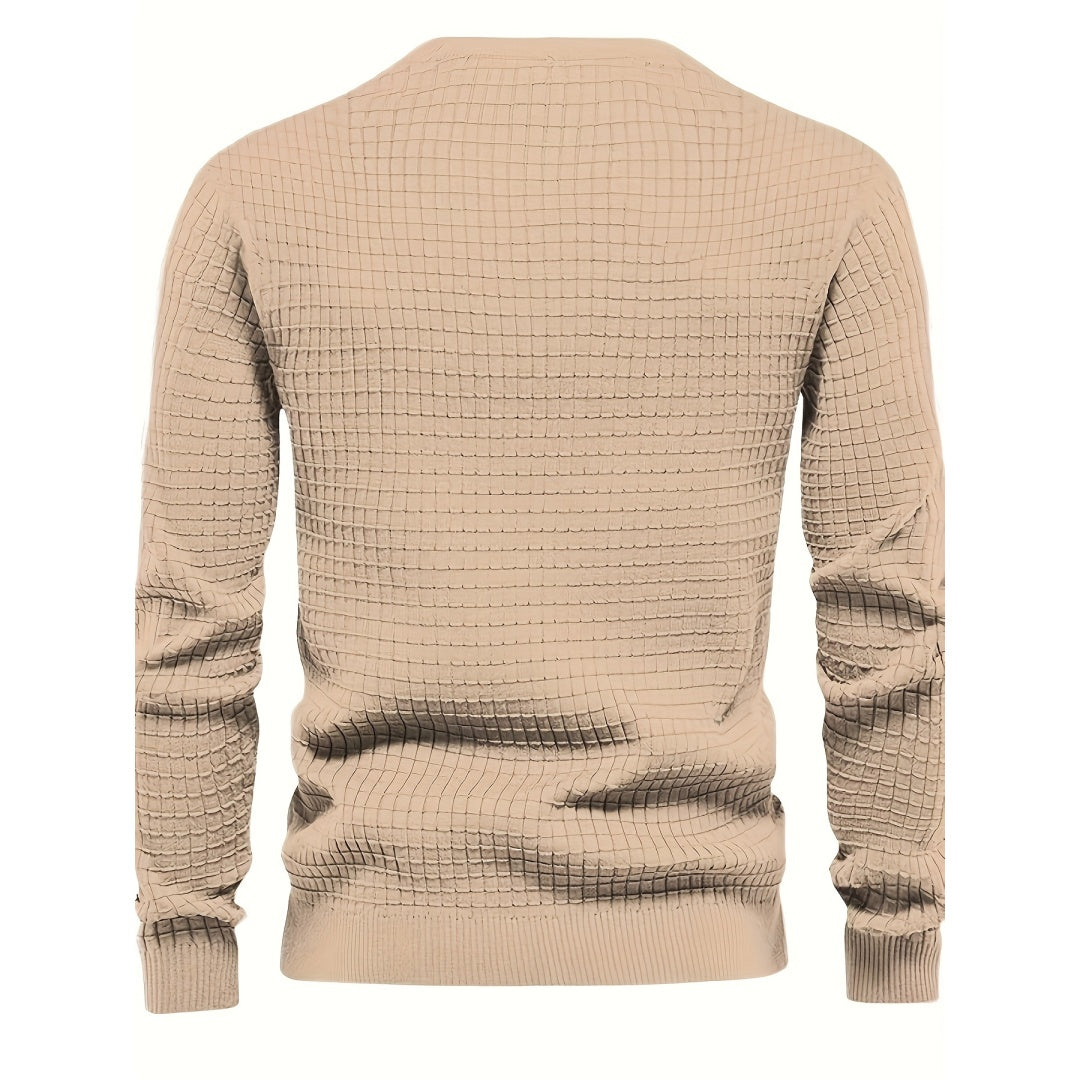 2025  Men's Vacation Style Button Short Sleeve Cardigan