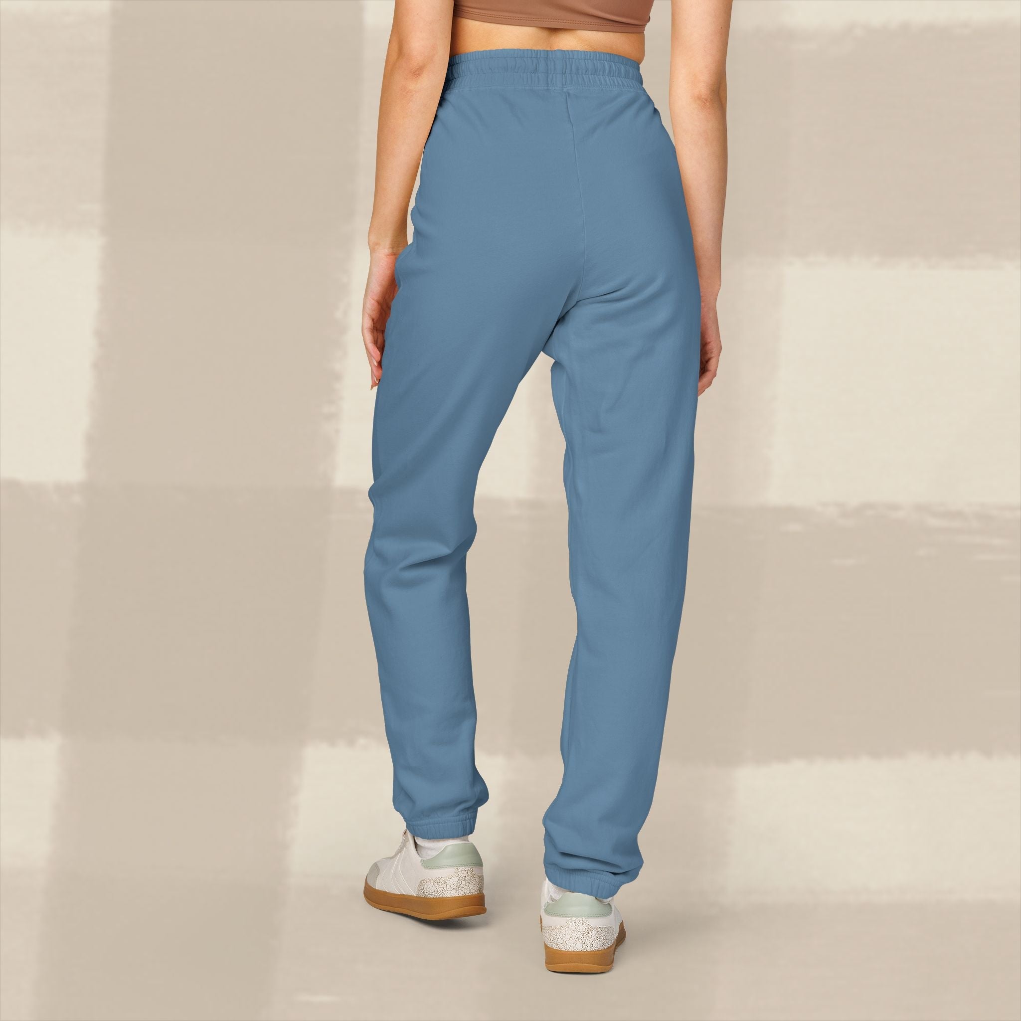 "WITH GRACE" LANDSCAPE SWEATS X  PINK TYPE