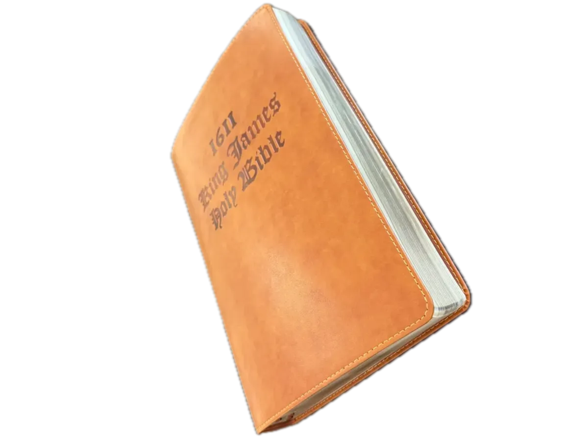 1611 King James Bible - Tan