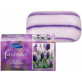 , (Kappus Soaps) Kappus Lavender Natural Soothing And Relaxing Toilet Soap 150 G
