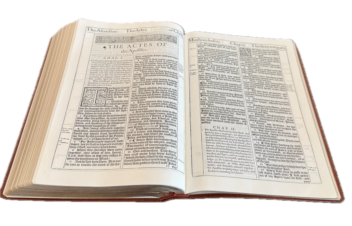 1611 King James Bible - Brown