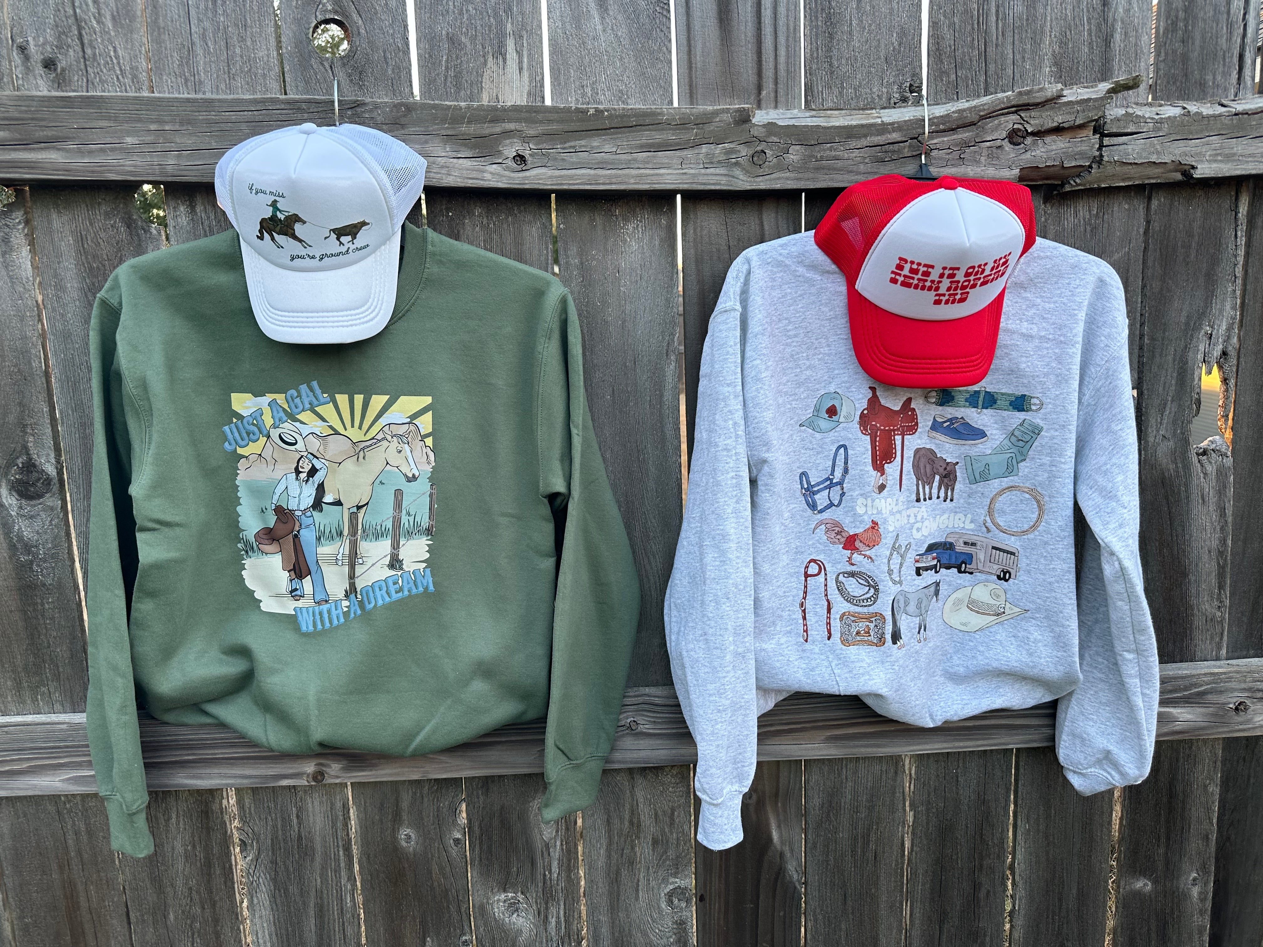 Just a cowgal with a dream Graphic