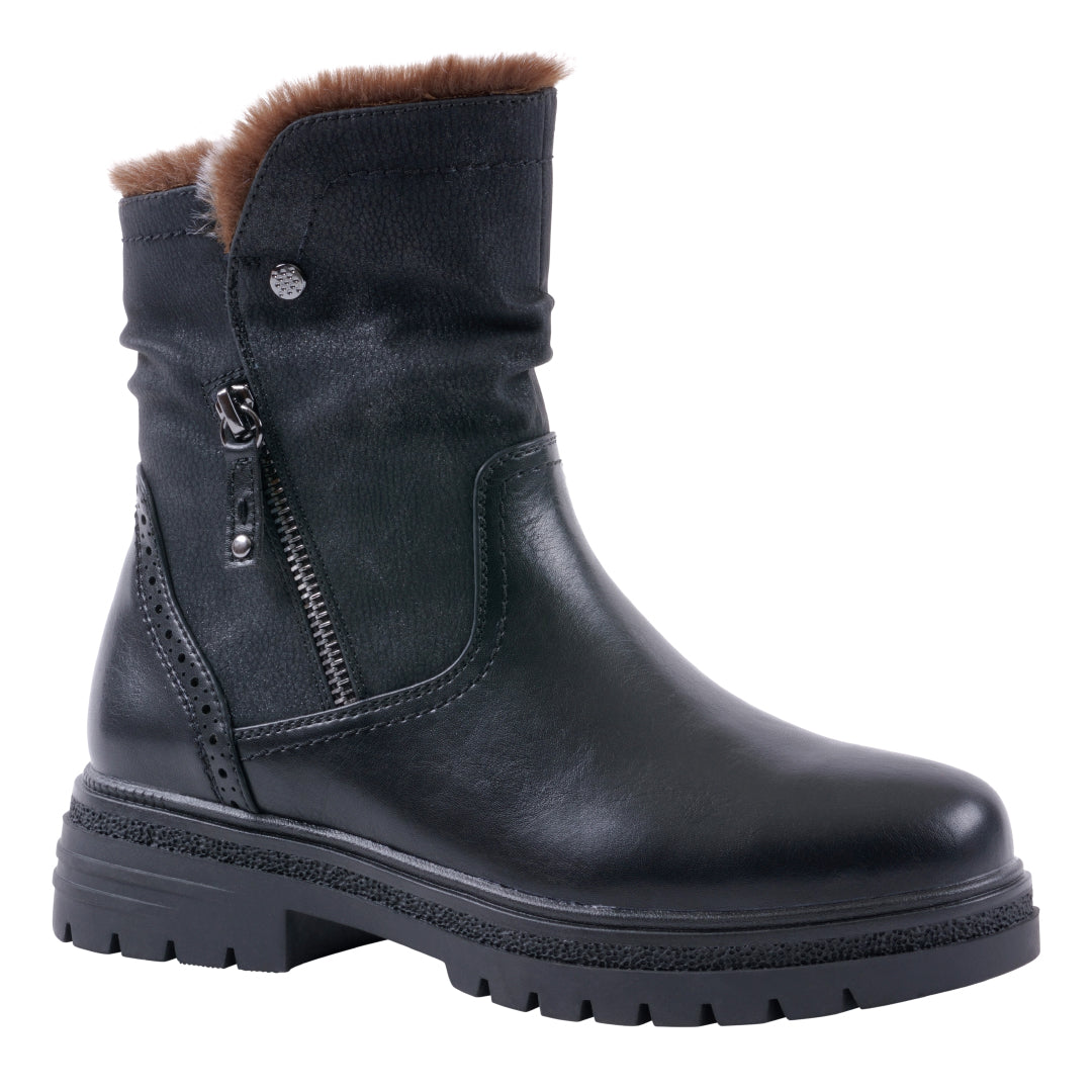 Women's Martin Black Bootie