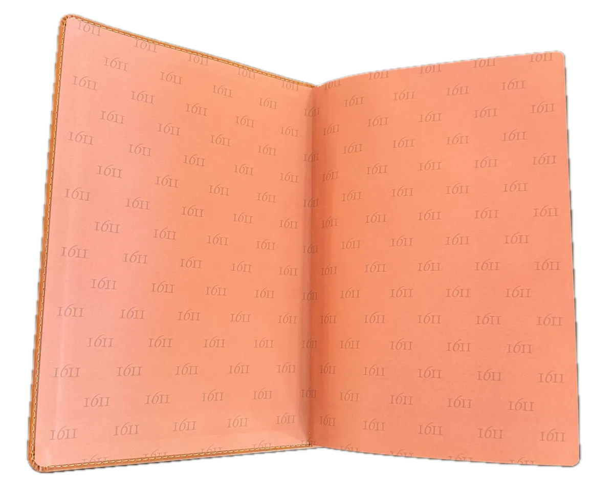 1611 King James Bible - Tan