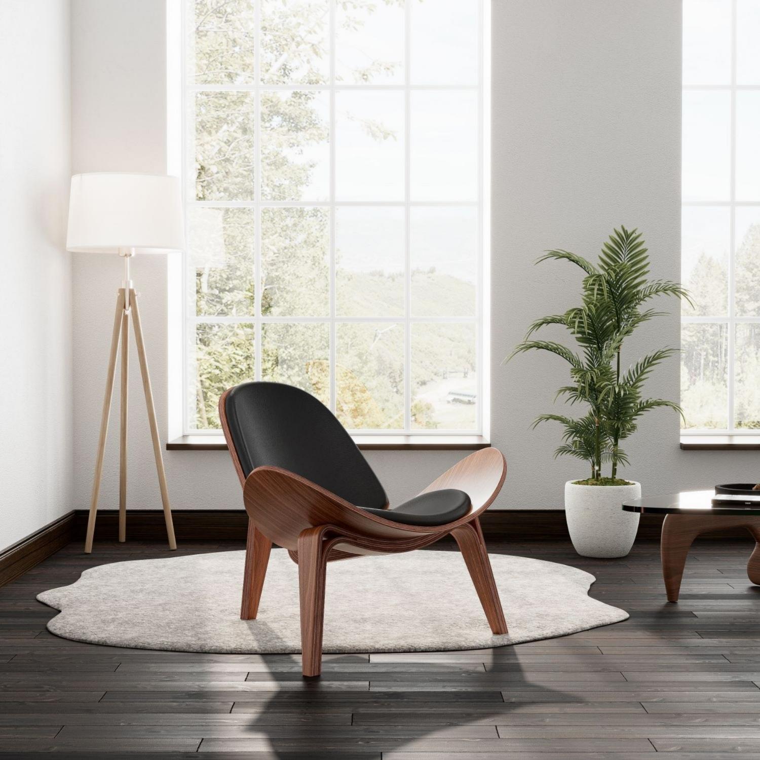 Vegan Leather Vigore Lounge Chair