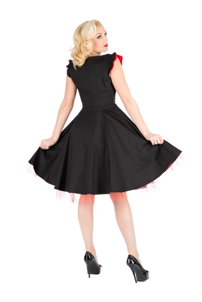 9454 Black Swing Dress