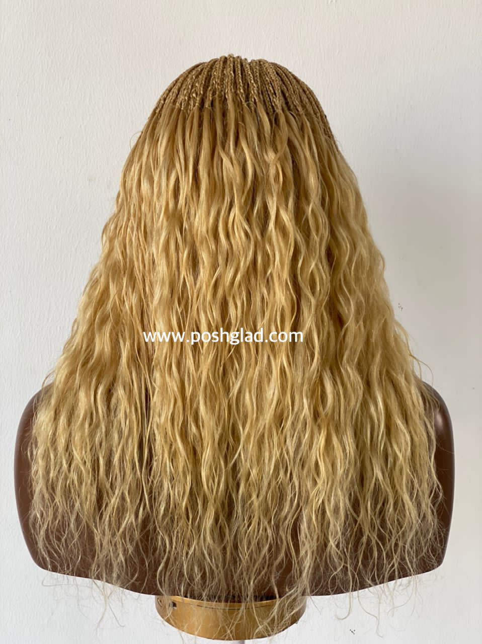 100% Human Hair Deep Wave Wig "HD Full Lace" (Blondiva)