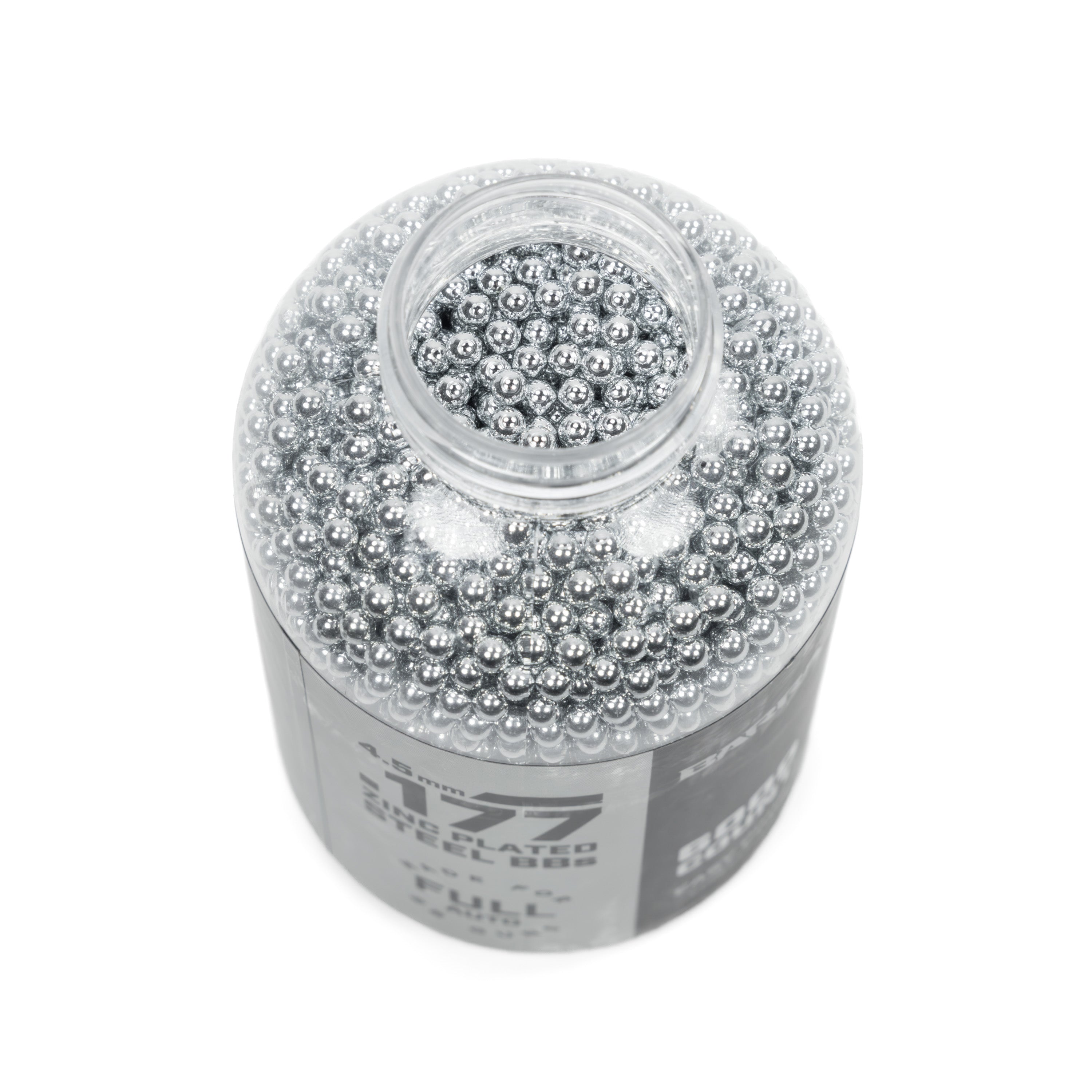 .177 cal/4.5mm Zinc Plated Steel BBs - 6,000 Count