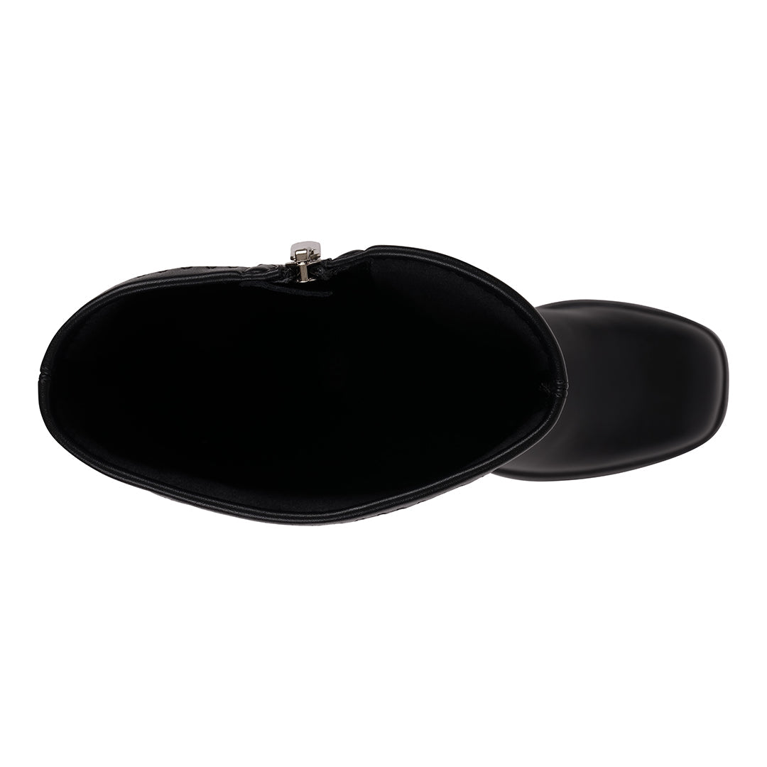 Women's Chantal Black Platform Booties