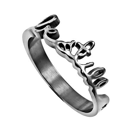 Hand Writing Ring