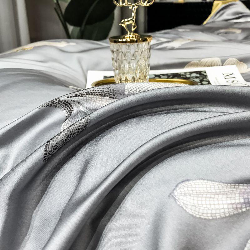 Orquidea Clara Duvet Cover Set (Eucalyptus Lyocell)