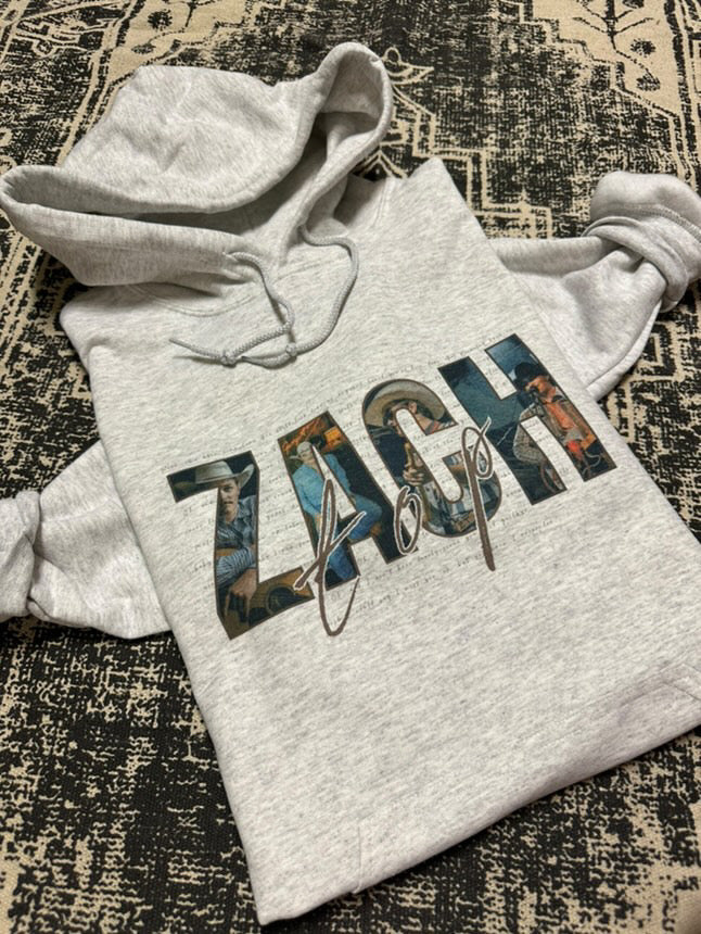 Zach Top Picture Collage Hoodie