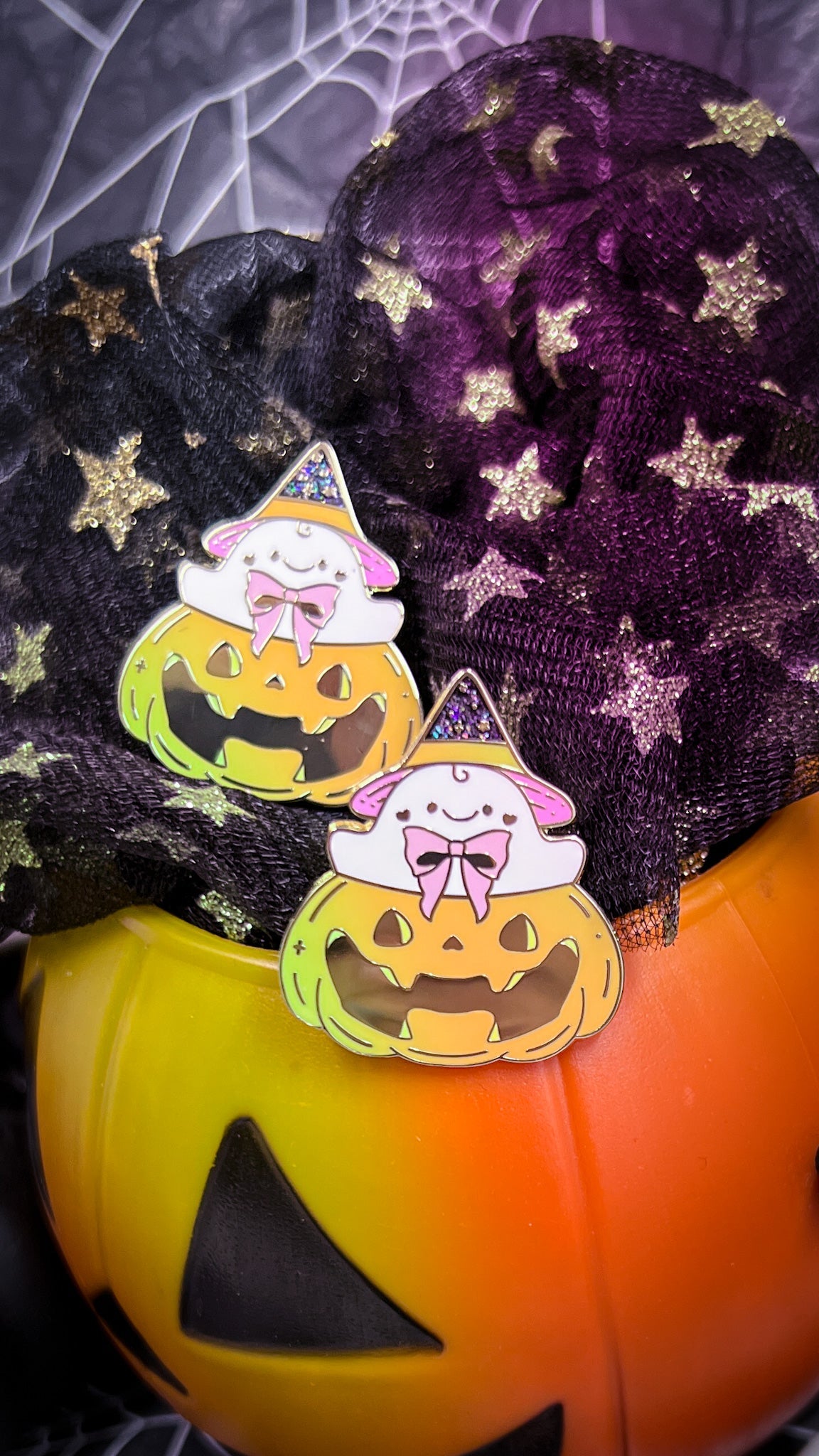 Ghost O' Lantern Hard Enamel Pin