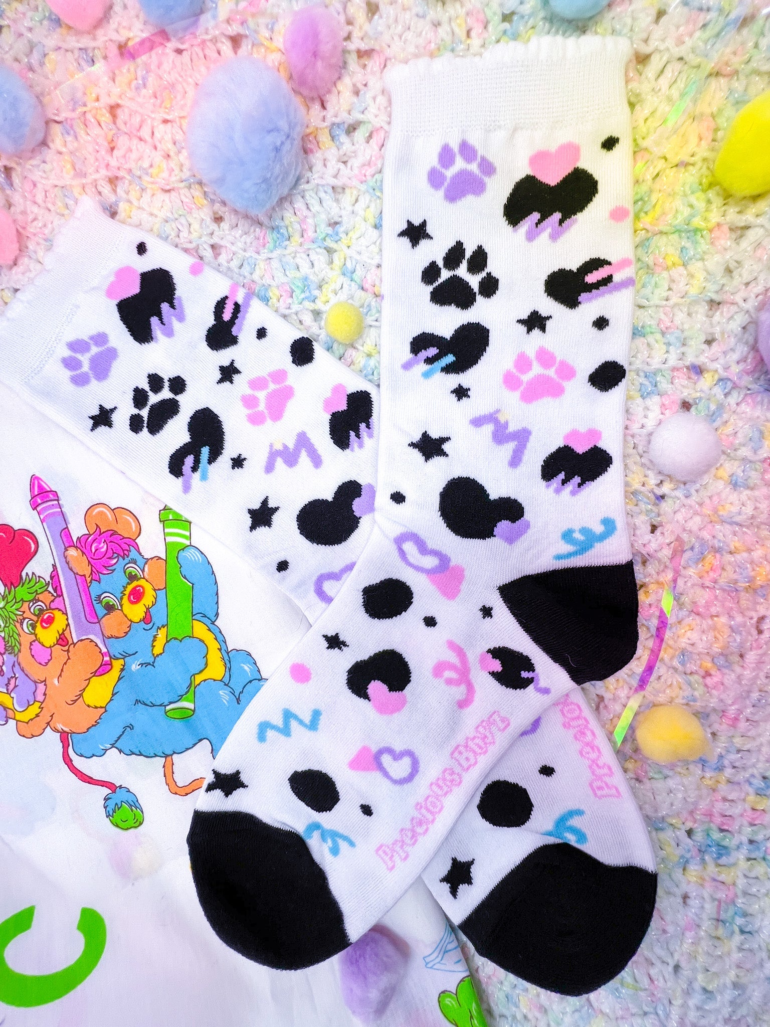 Dottie Dalmatian Crew Socks