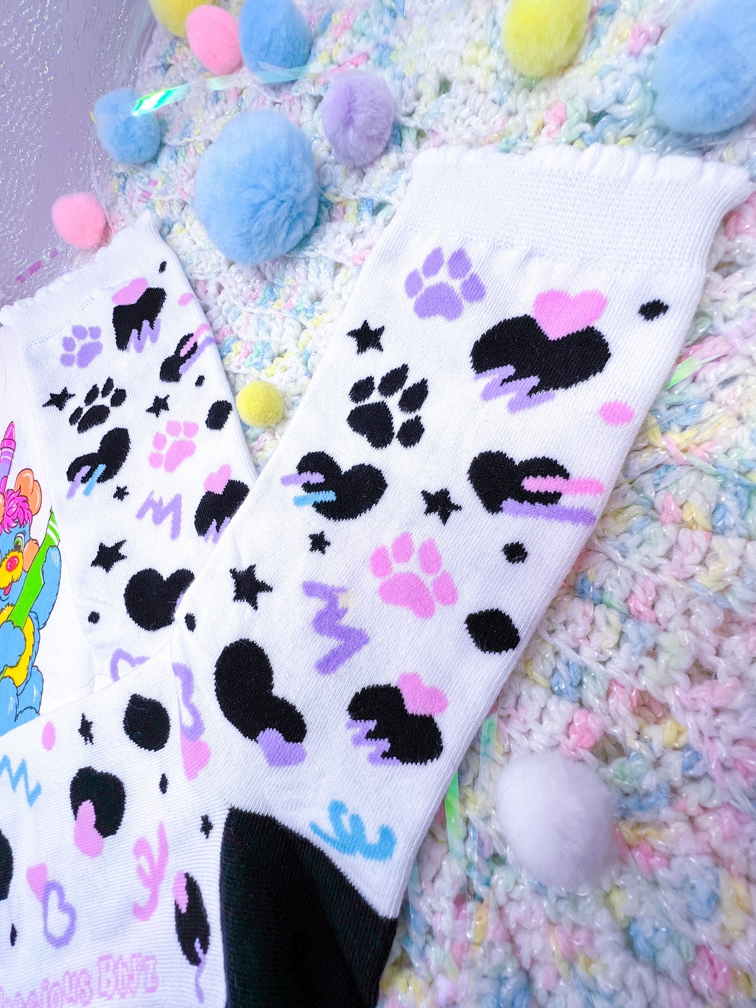 Dottie Dalmatian Crew Socks