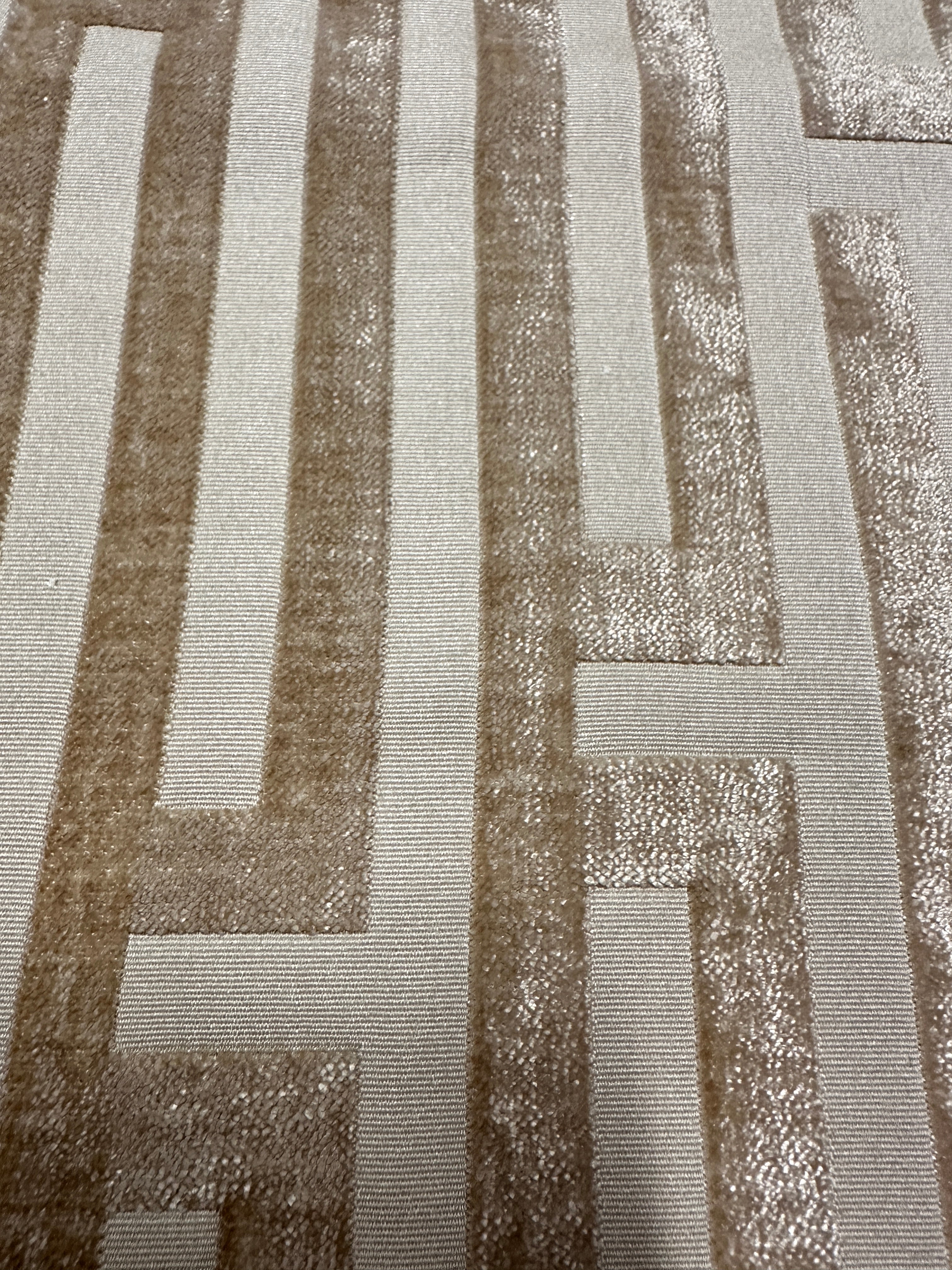 Cut Velvet Pillow Cover - Blush