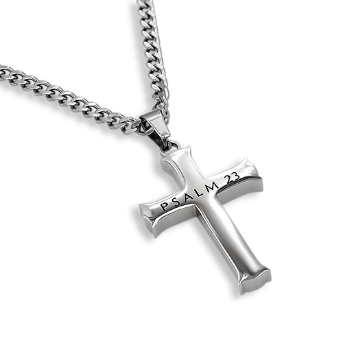 New Life Iron Cross Necklace