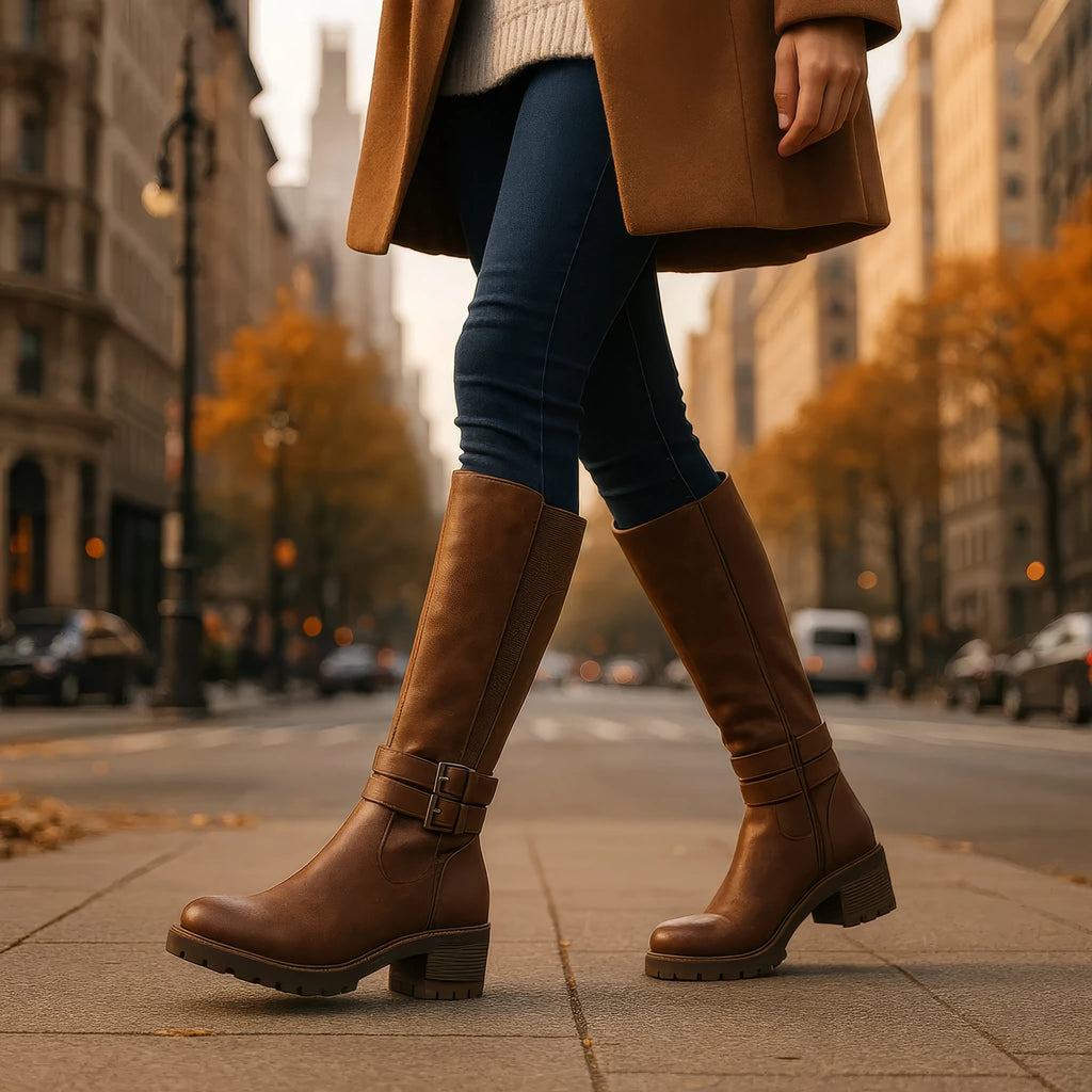 Women's Jonah Camel Riding Boots