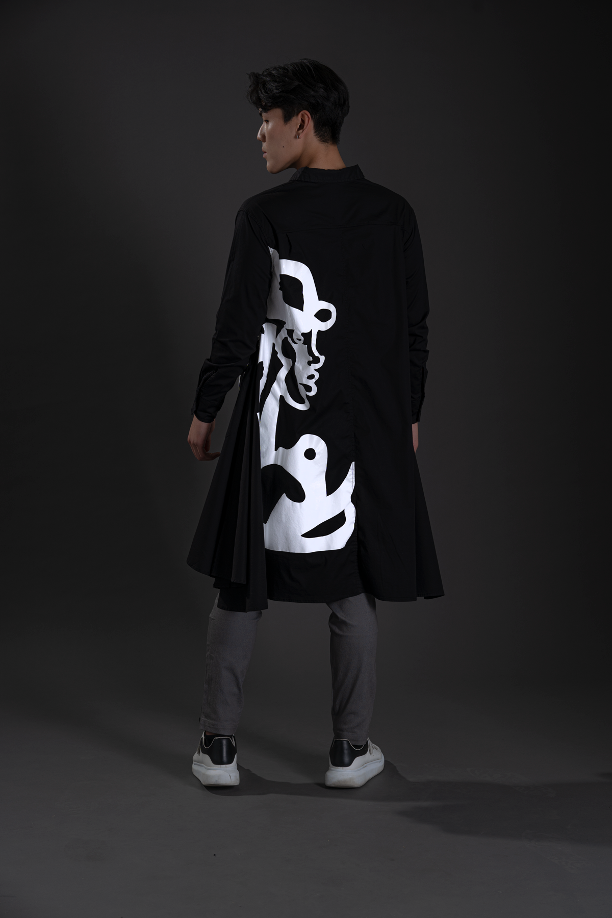 Hi-Lo Button-Up Shirt : Duality