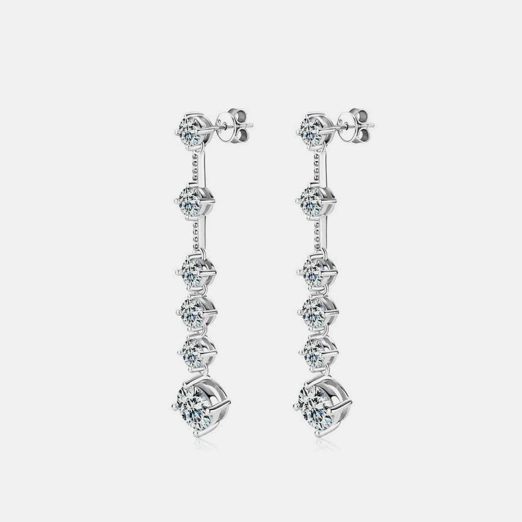 Trendsi just arrived - Luxurious Moissanite Silver Earrings