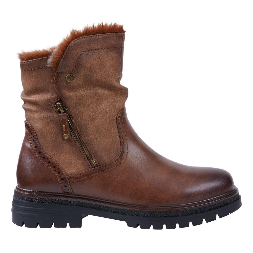 Women's Martin Cognac Bootie