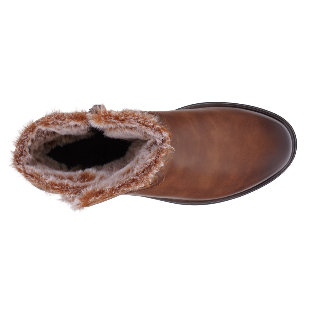 Women's Martin Cognac Bootie