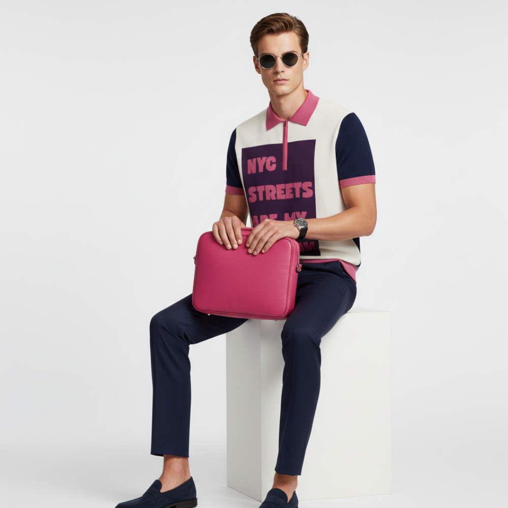 MEATPACKING Cashmere Polo BYMANYC ® New York