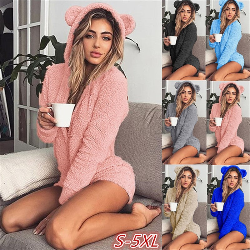 Cuddle Me Cozy Teddy Romper (Colors)