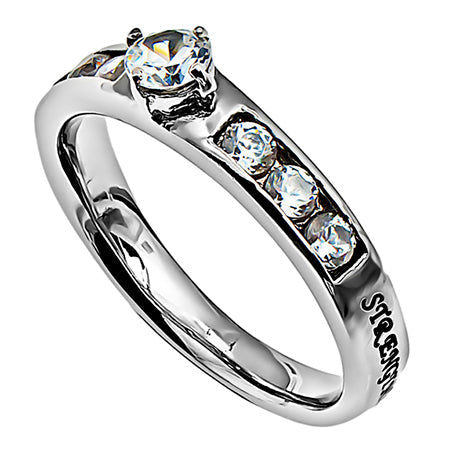 Princess Solitaire Ring